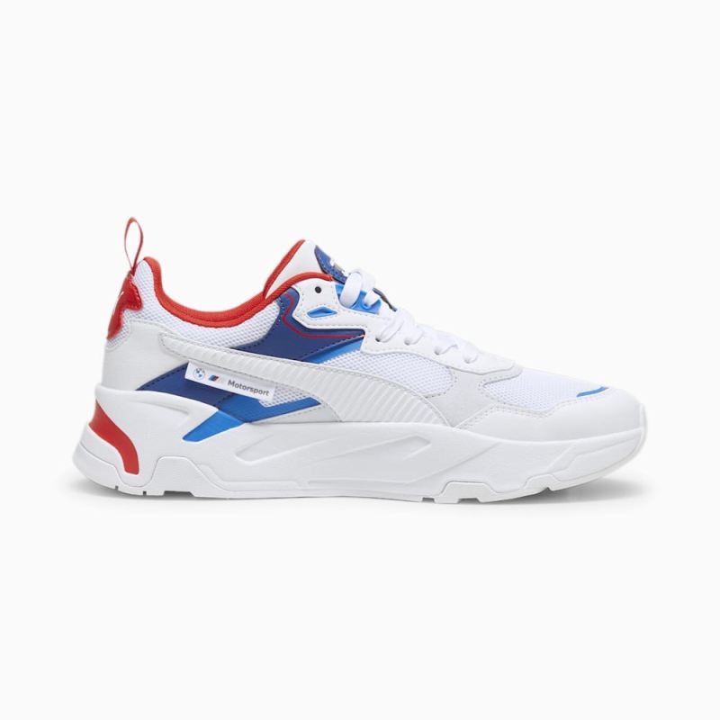 Puma | Men's BMW M Motorsport Trinity Sneakers - White-Pop Red