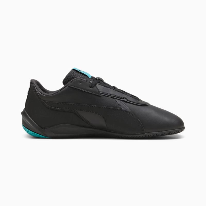 Puma | Men's Mercedes AMG-Petronas F1 R-Cat Machina Unisex Shoes - Black-Sheen Green