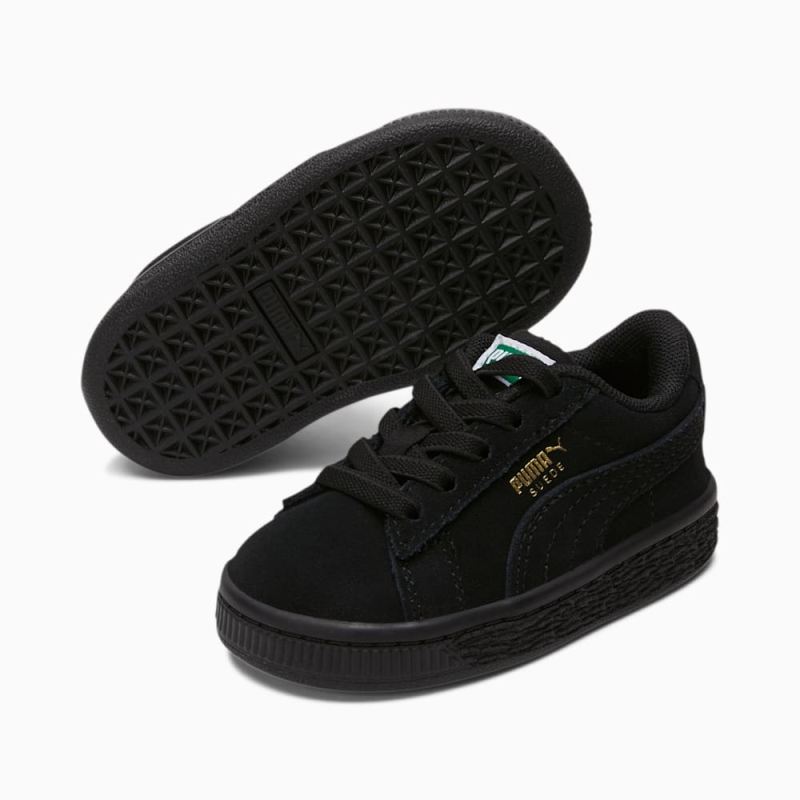 Puma | Girls Suede Classic XXI Toddler Shoes - Black-Black