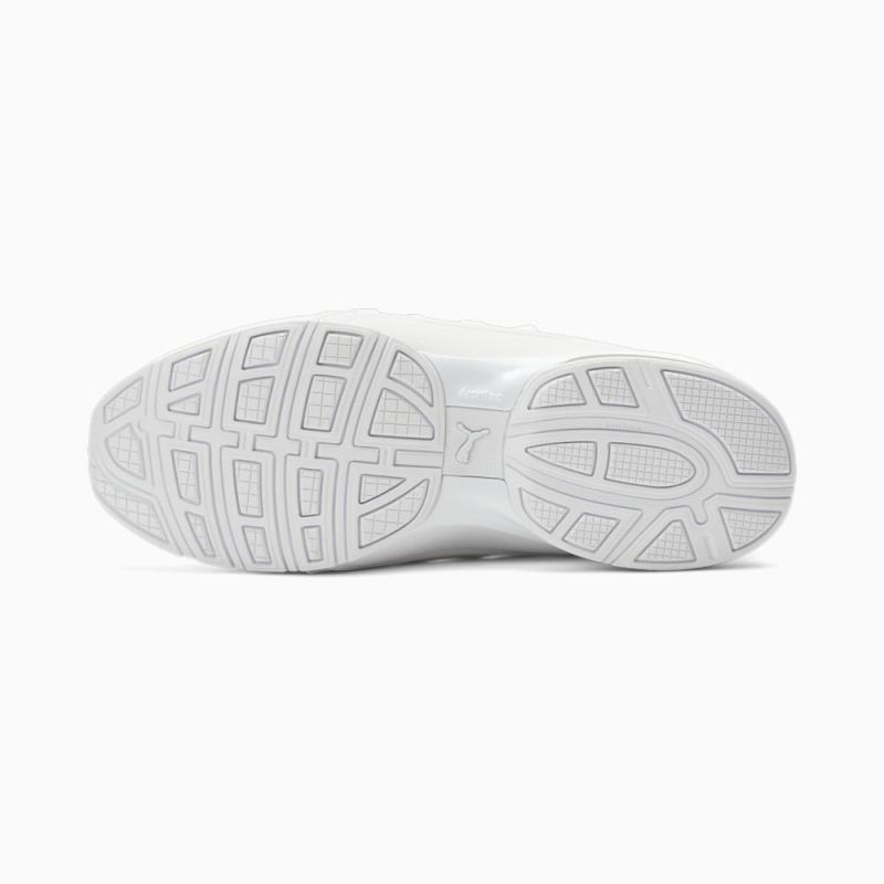 Puma | Men's Axelion Refresh Running Shoes - White-Silver