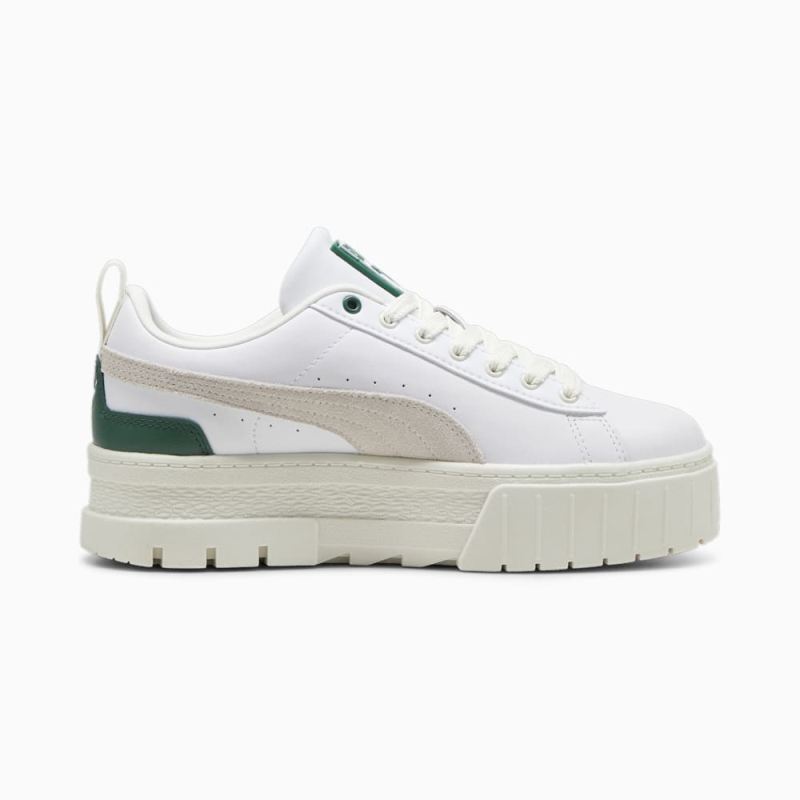 Puma | Women's Mayze Sneakers - White-Vine