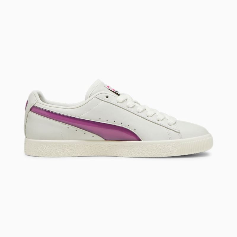 Puma | Men's Clyde Tokyo Sneakers - Sedate Gray-Pinktastic