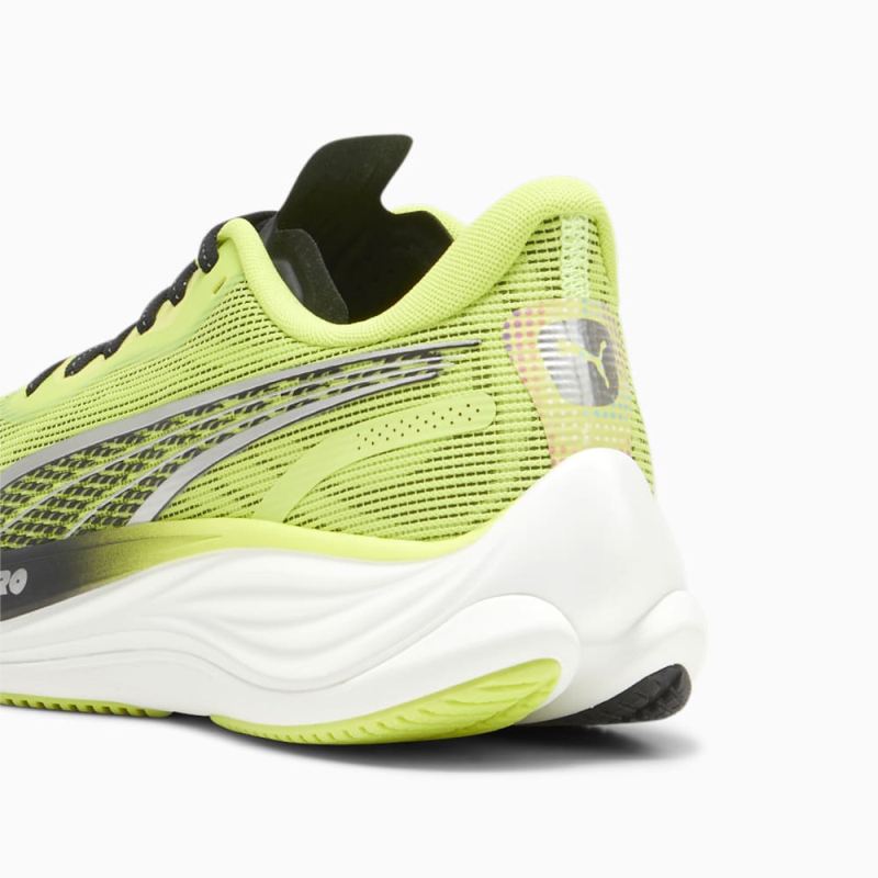 Puma | Men's Velocity NITRO 3 Psychedelic Rush Running Shoes - Lime Pow-Black-Silver