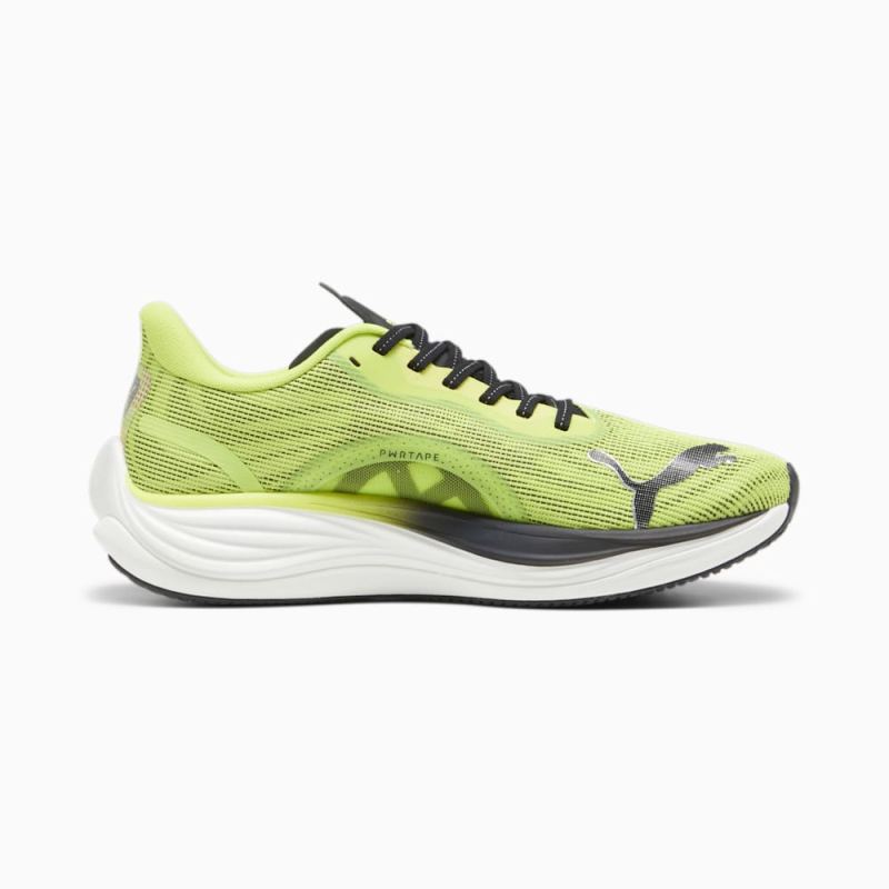 Puma | Men's Velocity NITRO 3 Psychedelic Rush Running Shoes - Lime Pow-Black-Silver