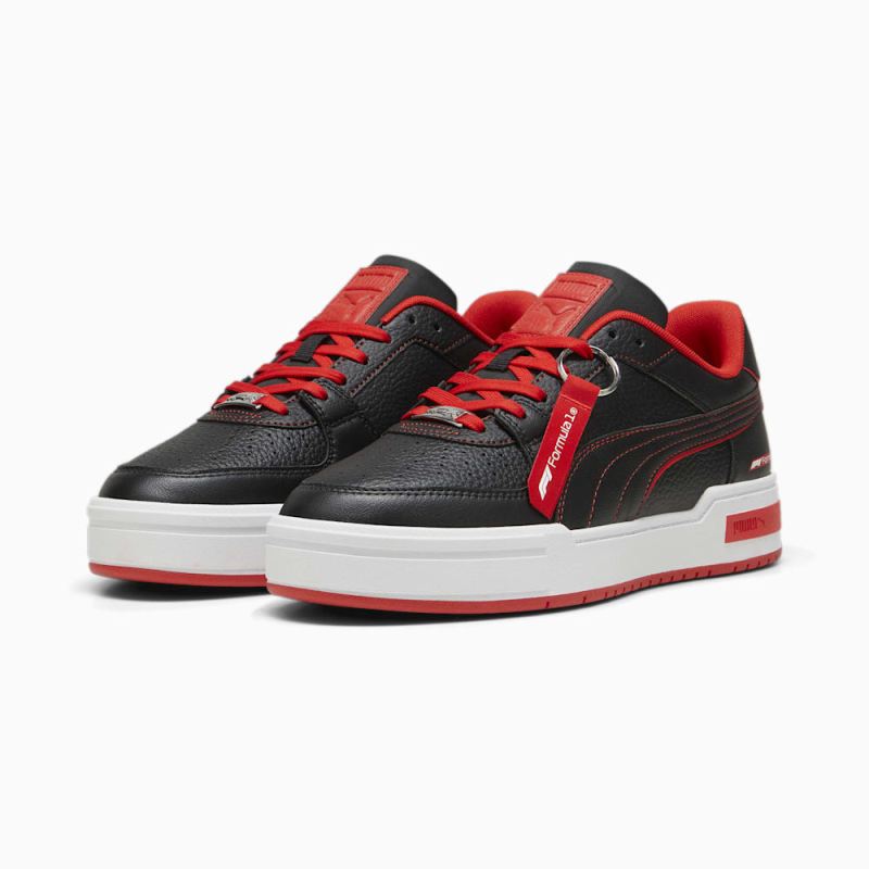 Puma | Men's x F1 CA Pro Sneakers - Black-Pop Red