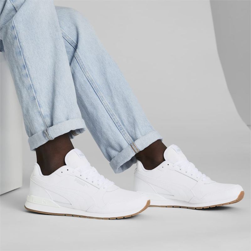 Puma | Men's ST Runner v3 L Sneakers - White-White-Gum