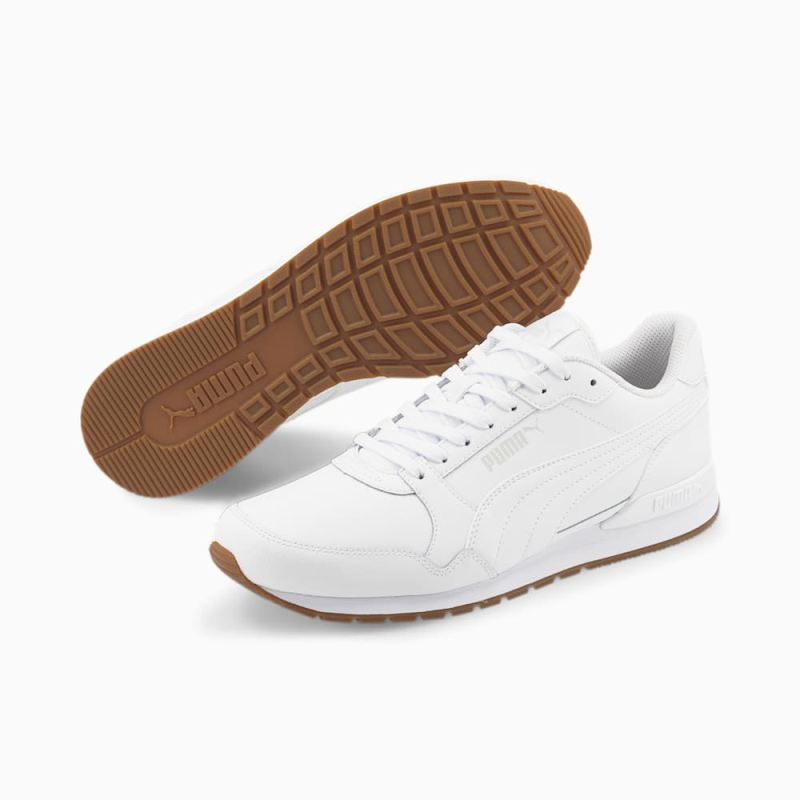 Puma | Men's ST Runner v3 L Sneakers - White-White-Gum