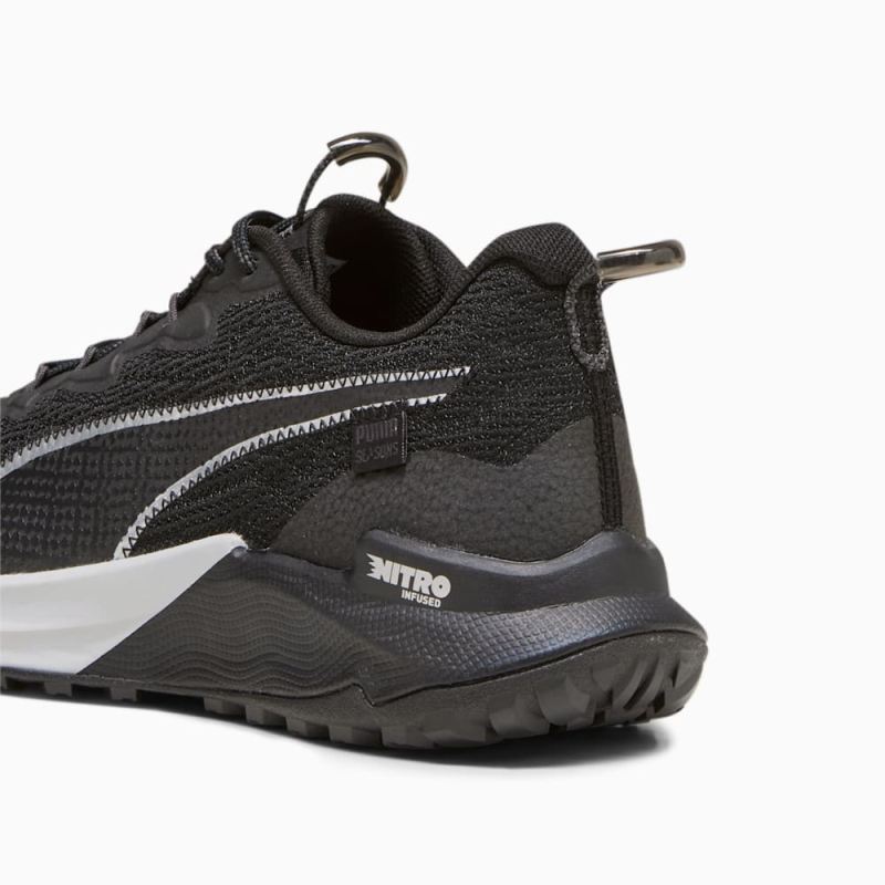 Puma | Men's SEASONS Fast-Trac NITRO 2 Running Shoes - Black-Dark Coal