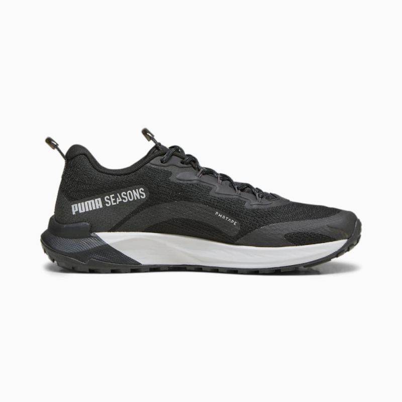 Puma | Men's SEASONS Fast-Trac NITRO 2 Running Shoes - Black-Dark Coal