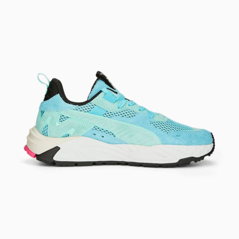 Puma | Men's RS-Trck Horizon Sneakers - Hero Blue-Electric Peppermint