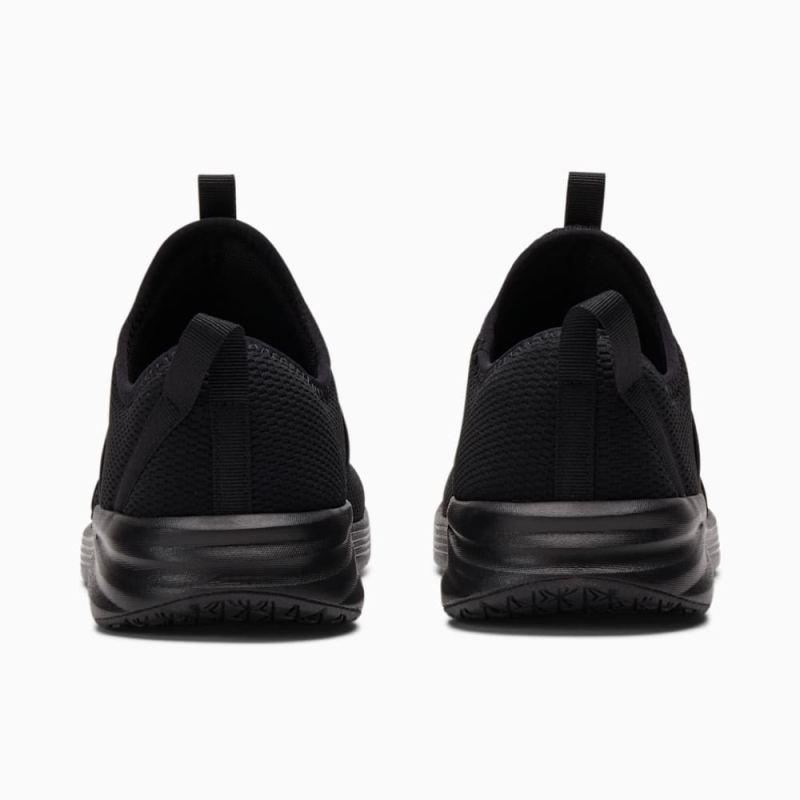 Puma | Women's Better Foam Prowl Slip-On Wide Training Shoes - Black-Black