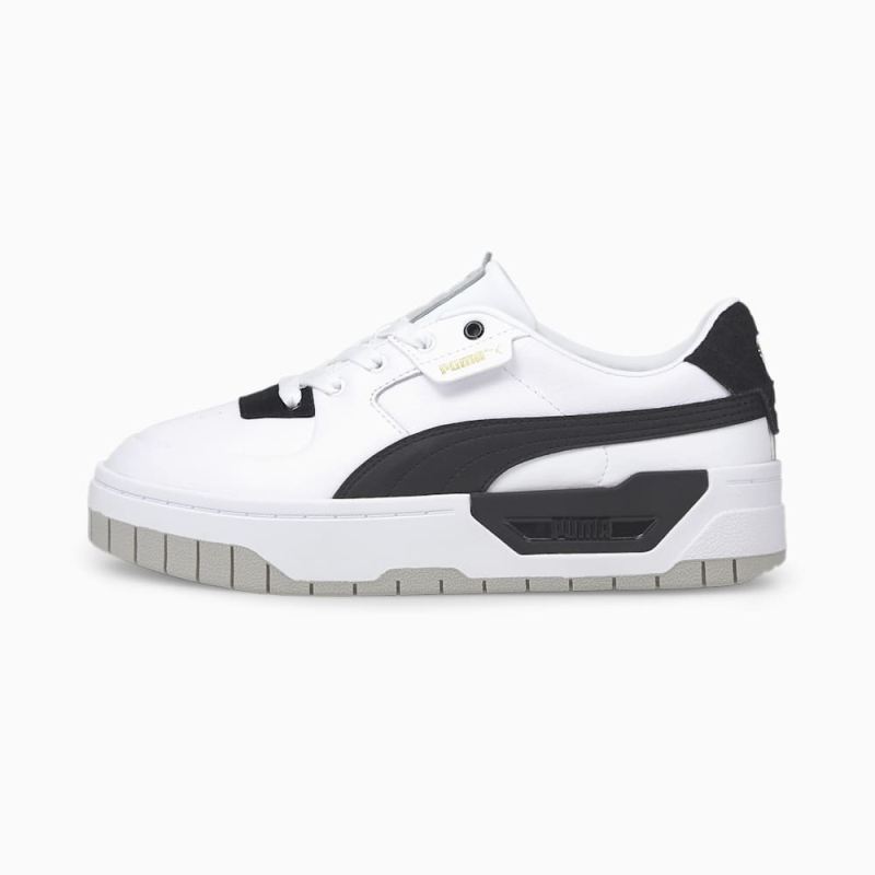 Puma | Women's Cali Dream Sneakers - White-Black-Gray Violet