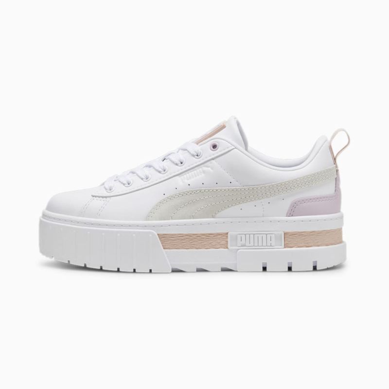 Puma | Women's Mayze Sneakers - White-Rose Quartz