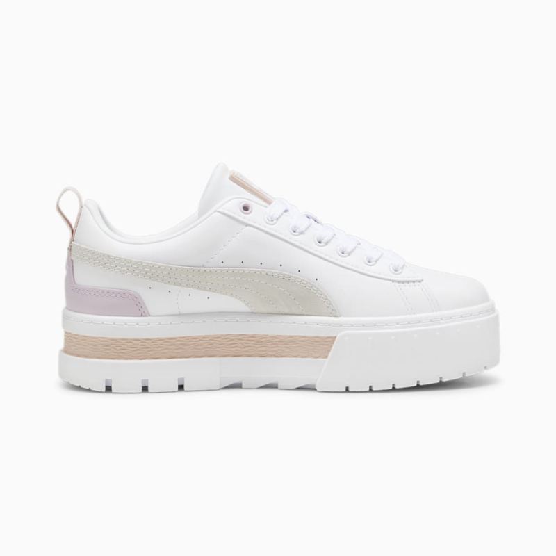 Puma | Women's Mayze Sneakers - White-Rose Quartz