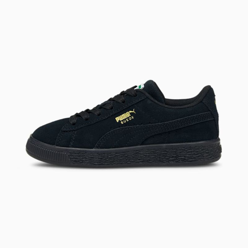 Puma | Boys Suede Classic XXI Little Kids Shoes - Black-Black - Click Image to Close