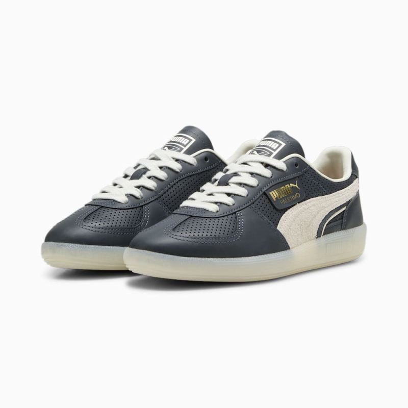 Puma | Women's Palermo Classics Sneakers - Parisian Night-Warm White-Sedate Gray