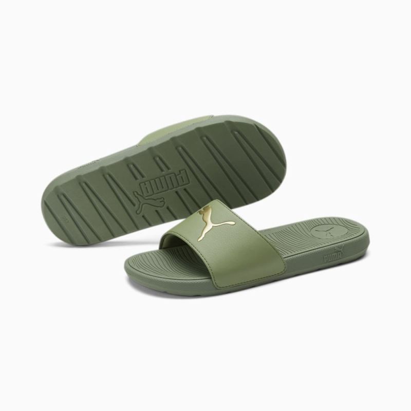 Puma | Women's Cool Cat 2.0 Sport Sandals - Olivine-Gold