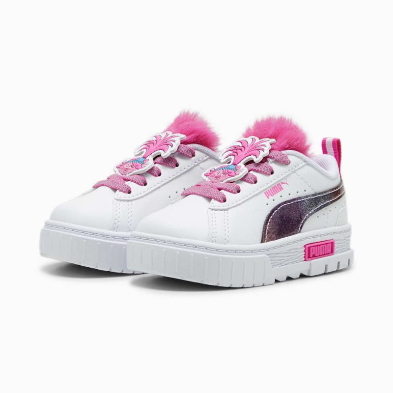 Puma | Girls Puma | Girls x TROLLS Mayze Toddlers Sneakers - White-Ravish