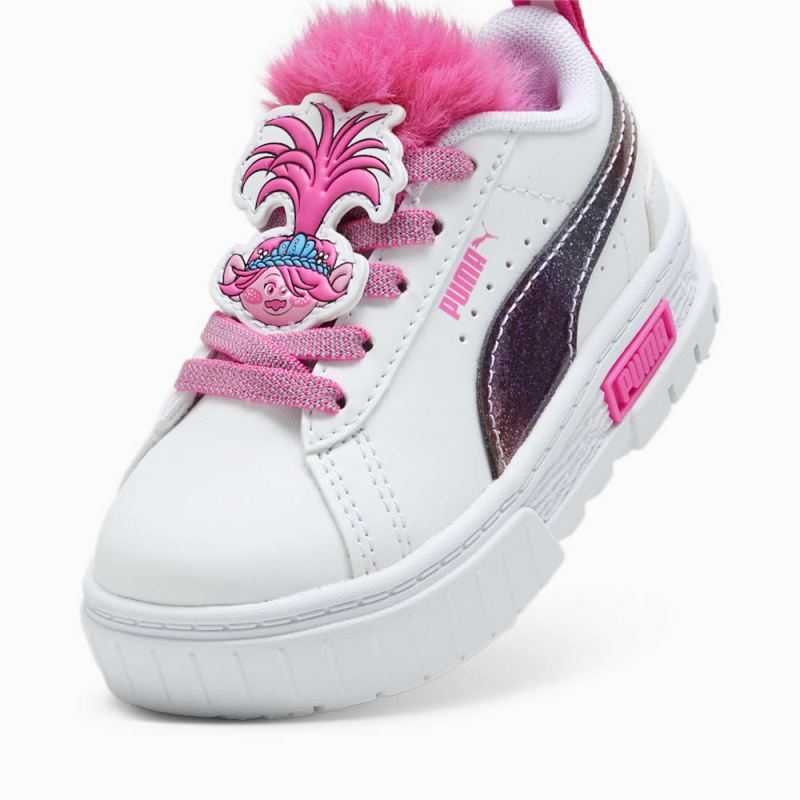 Puma | Girls Puma | Girls x TROLLS Mayze Toddlers Sneakers - White-Ravish