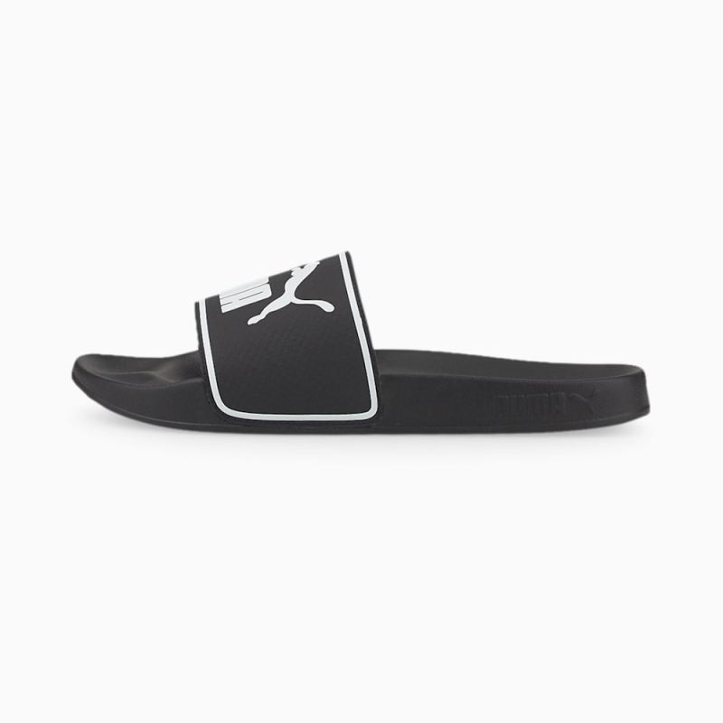 Puma | Men's Leadcat 2.0 Slides - Black-White