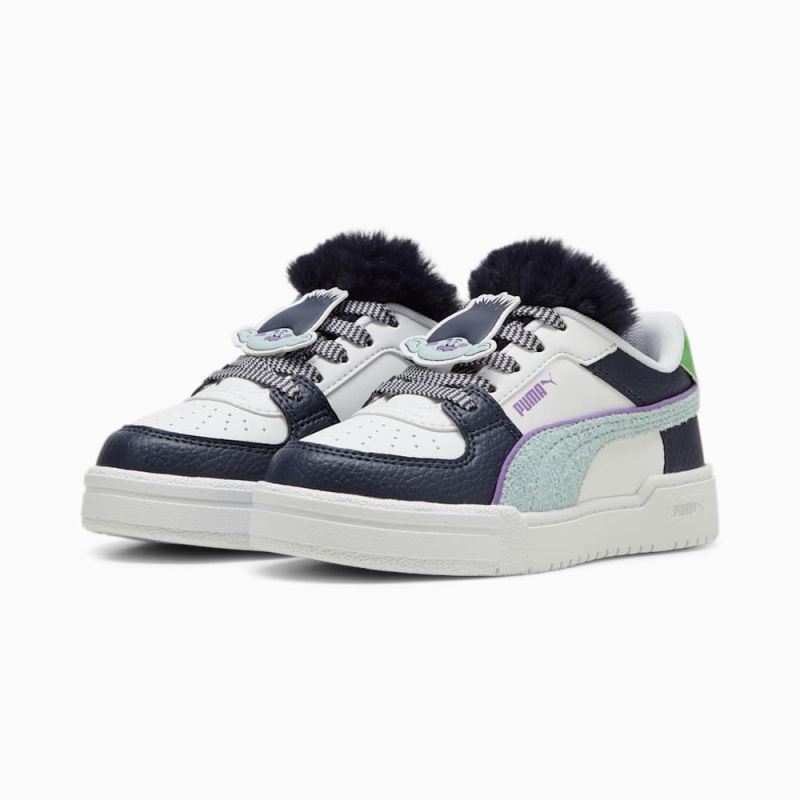 Puma | Girls Puma | Girls x TROLLS CA Pro Little Kids Sneakers - White-Navy