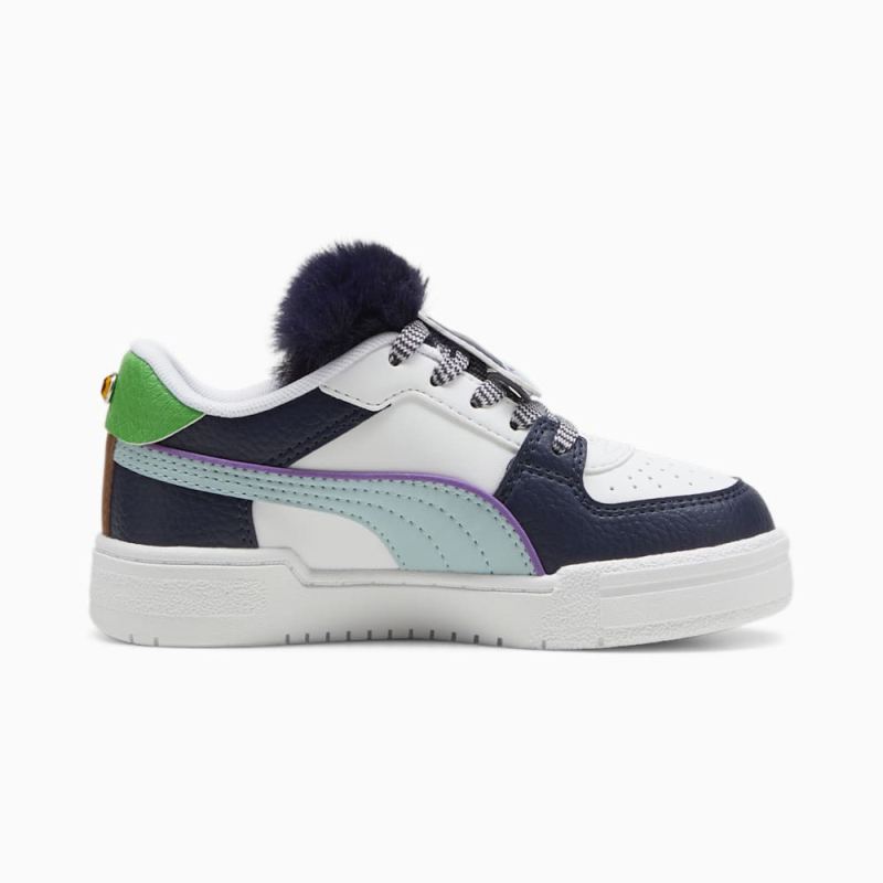 Puma | Girls Puma | Girls x TROLLS CA Pro Little Kids Sneakers - White-Navy