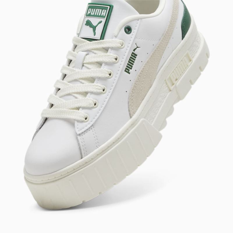 Puma | Women's Mayze Sneakers - White-Vine