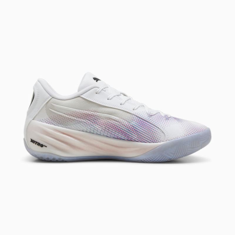 Puma | Men's All-Pro NITRO Basketball Shoes - White