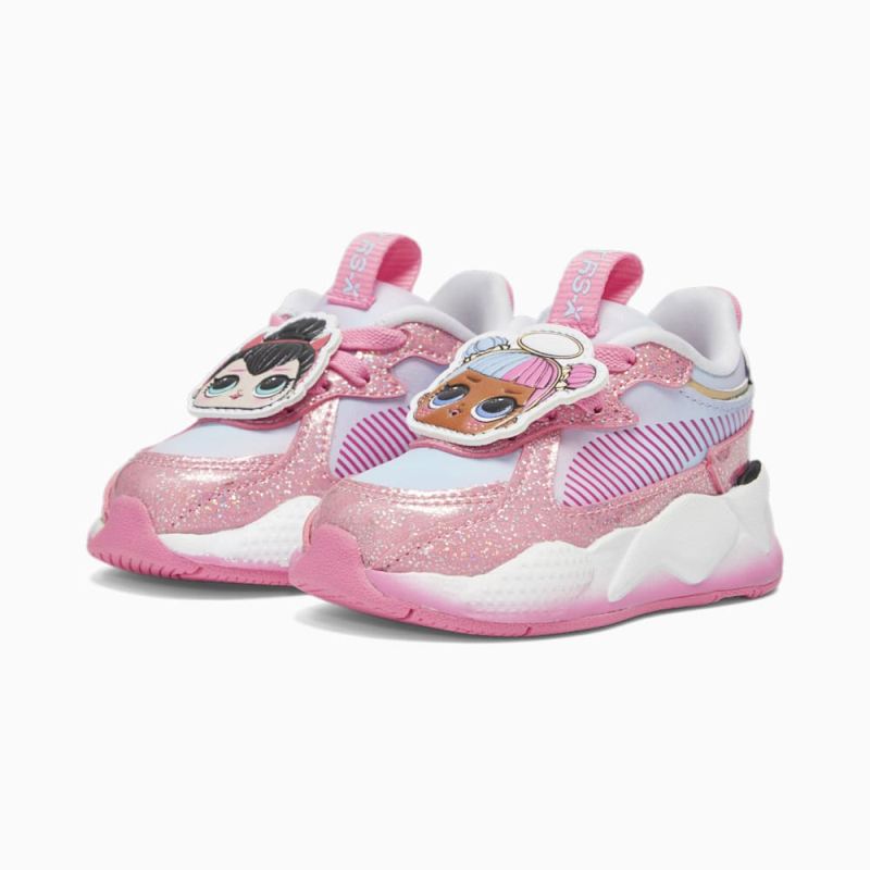 Puma | Girls Puma | Girls x L.O.L. SURPRISE! RS-X Toddlers Sneakers - Strawberry Burst-Silver Sky-White