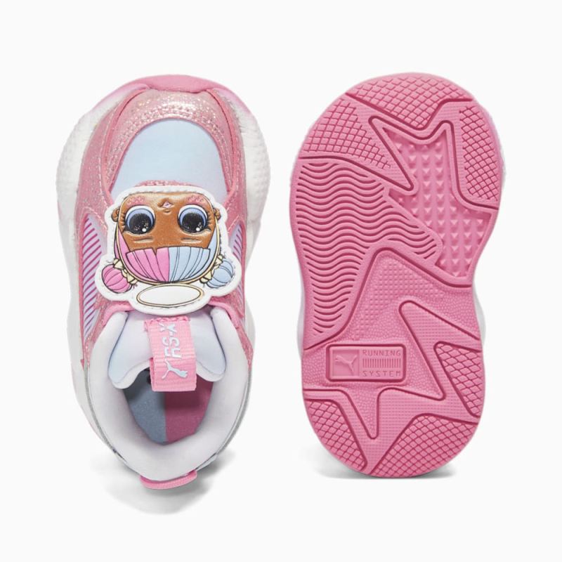 Puma | Girls Puma | Girls x L.O.L. SURPRISE! RS-X Toddlers Sneakers - Strawberry Burst-Silver Sky-White