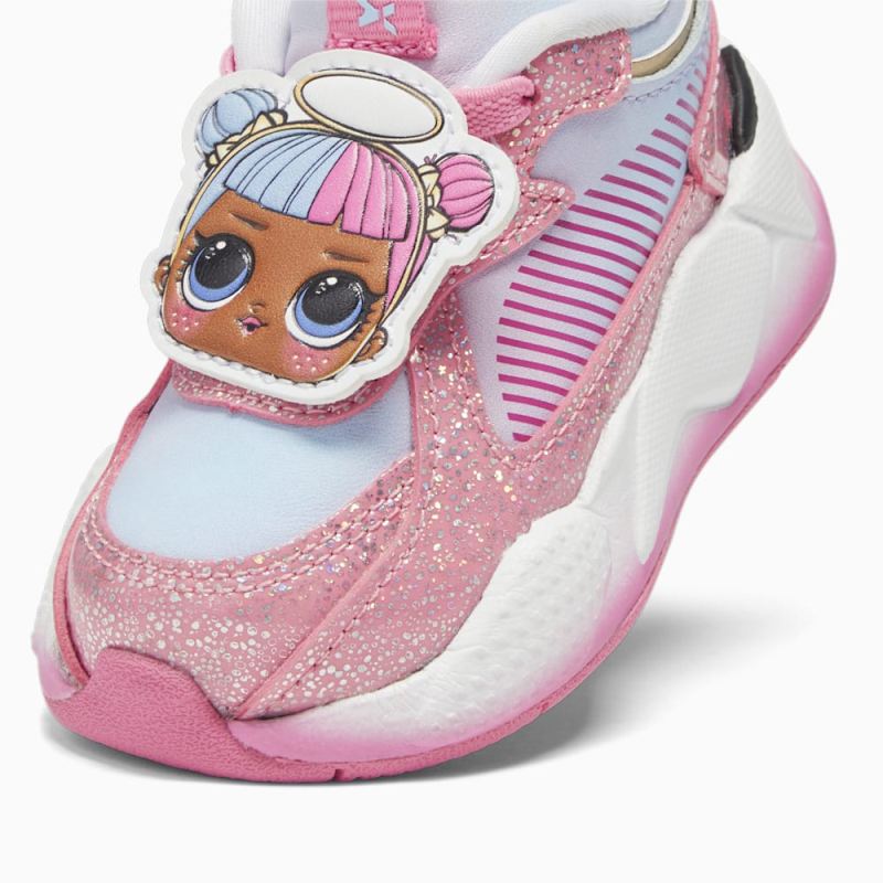 Puma | Girls Puma | Girls x L.O.L. SURPRISE! RS-X Toddlers Sneakers - Strawberry Burst-Silver Sky-White