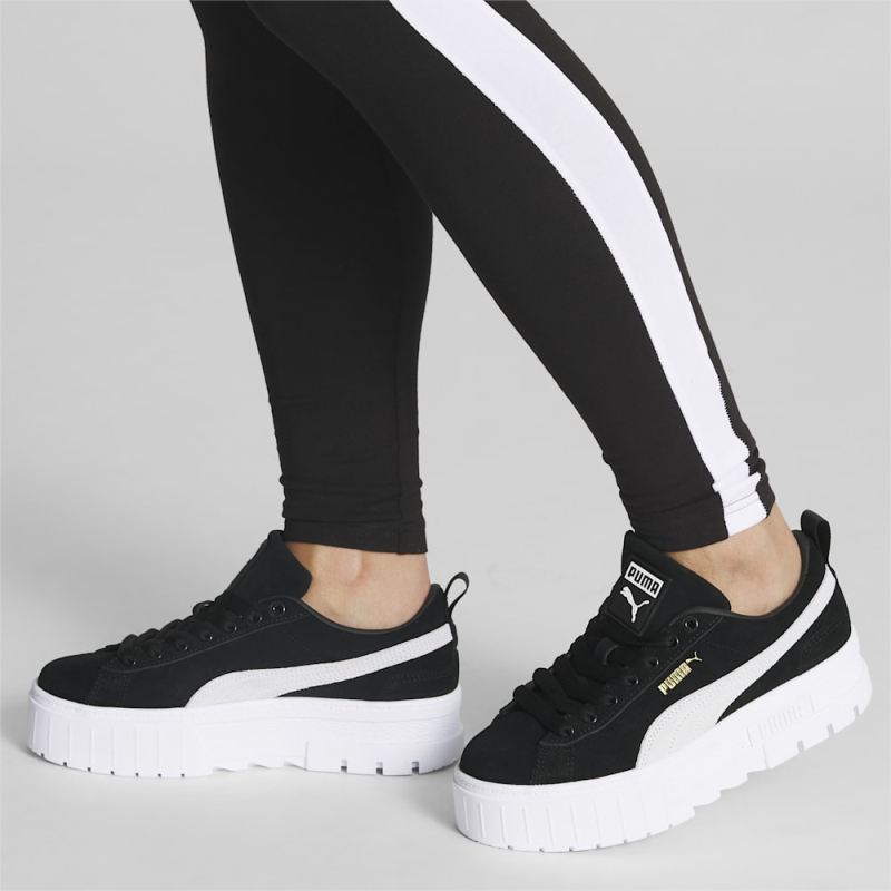 Puma | Women's Mayze Sneakers - Black-White