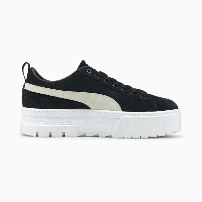 Puma | Women's Mayze Sneakers - Black-White