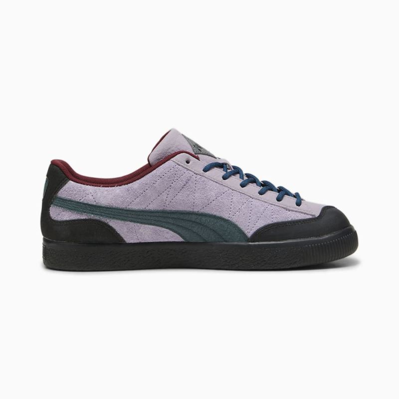 Puma | Men's x PERKS AND MINI Clyde Sneakers - Lavender Shock-Ocean Tropic