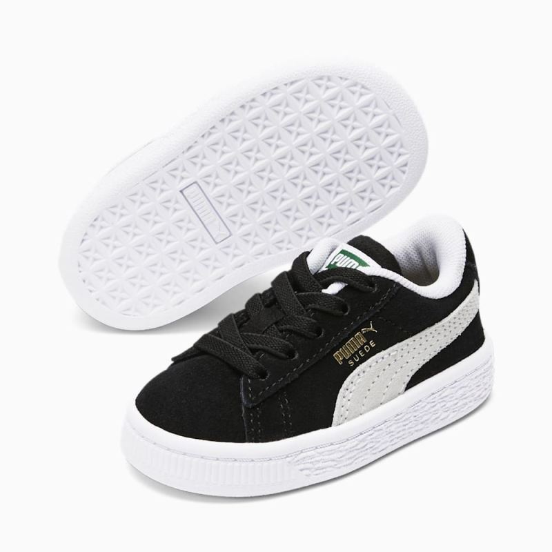 Puma | Boys Suede Classic XXI Toddler Shoes - Black-White