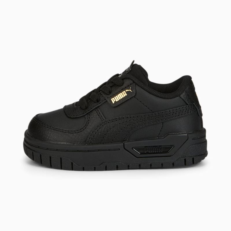 Puma | Girls Cali Dream Leather Toddlers Shoes - Black