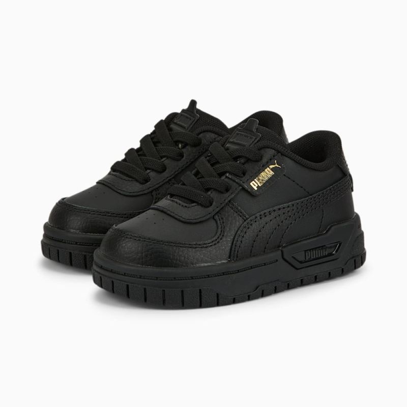 Puma | Girls Cali Dream Leather Toddlers Shoes - Black