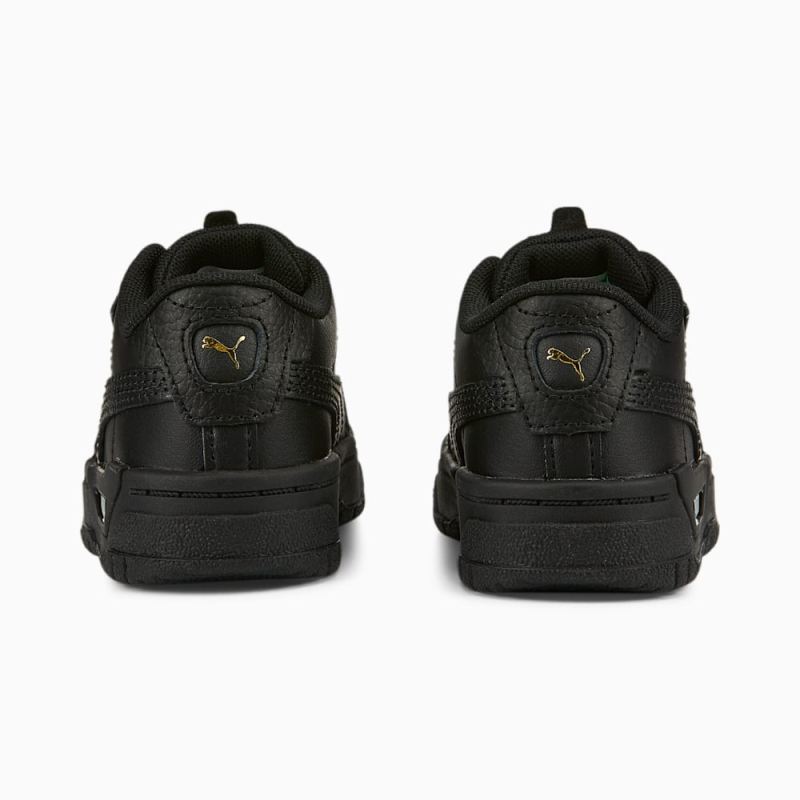 Puma | Girls Cali Dream Leather Toddlers Shoes - Black