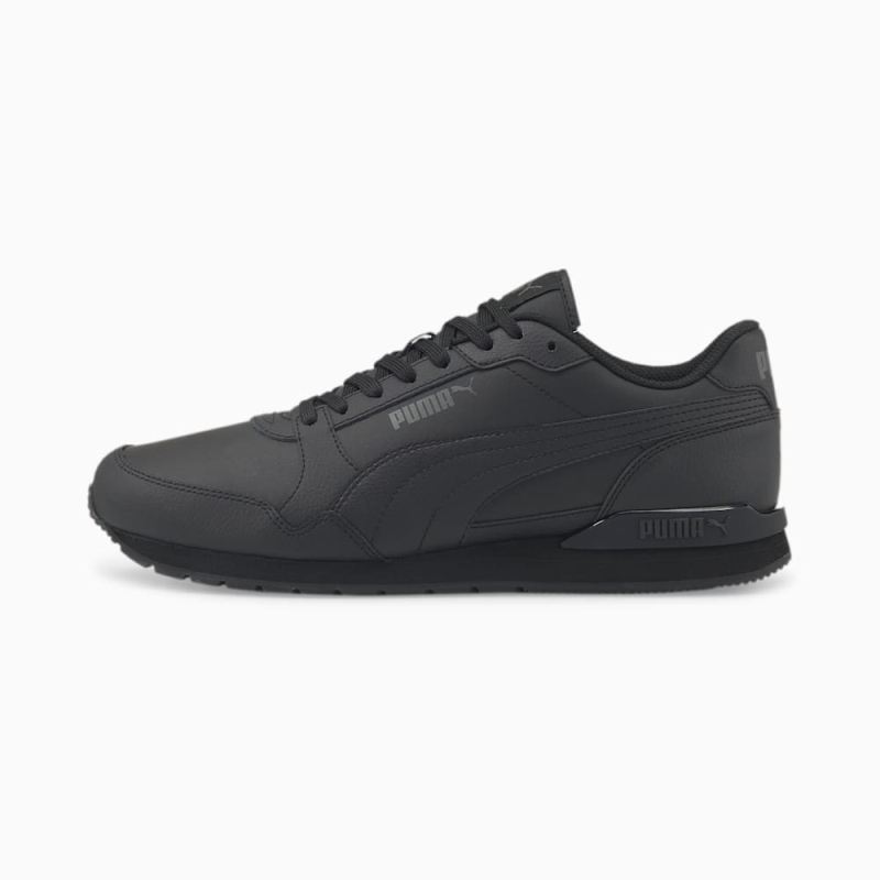 Puma | Men's ST Runner v3 L Sneakers - Black-Black