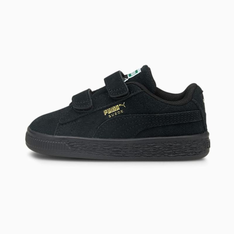 Puma | Girls Suede Classic XXI AC Toddler Shoes - Black-Black