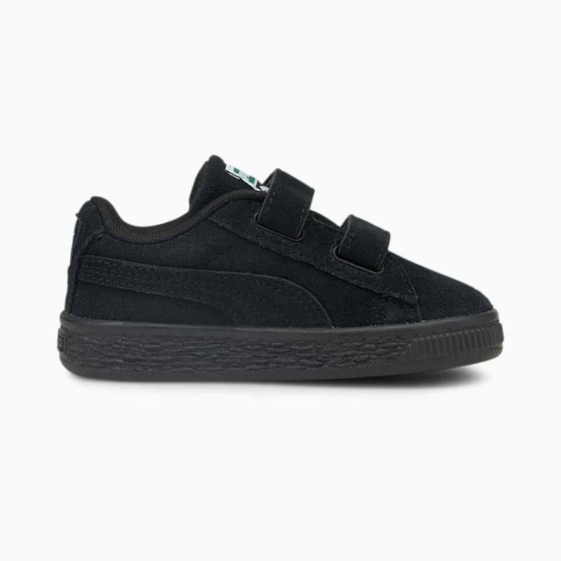 Puma | Girls Suede Classic XXI AC Toddler Shoes - Black-Black