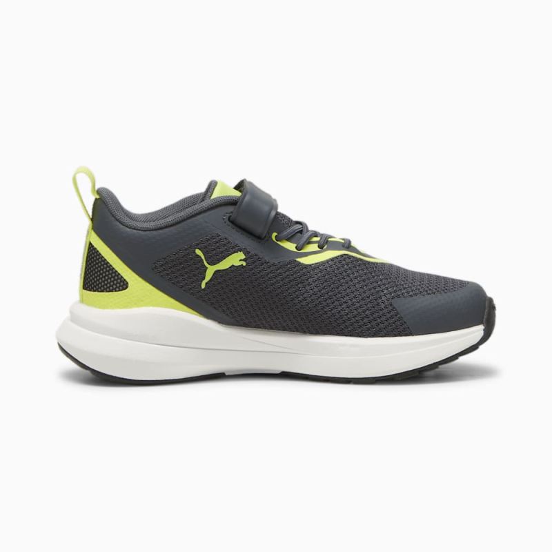 Puma | Boys Kruz Little Kids Sneakers - Strong Gray-Lime Pow-White