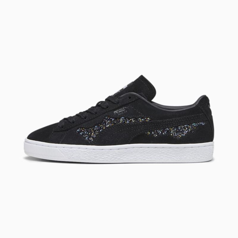 Puma | Women's x SWAROVSKI Suede Sneakers - Black