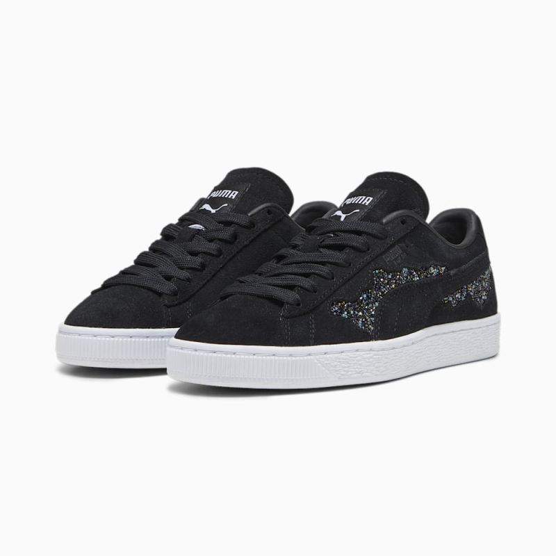 Puma | Women's x SWAROVSKI Suede Sneakers - Black