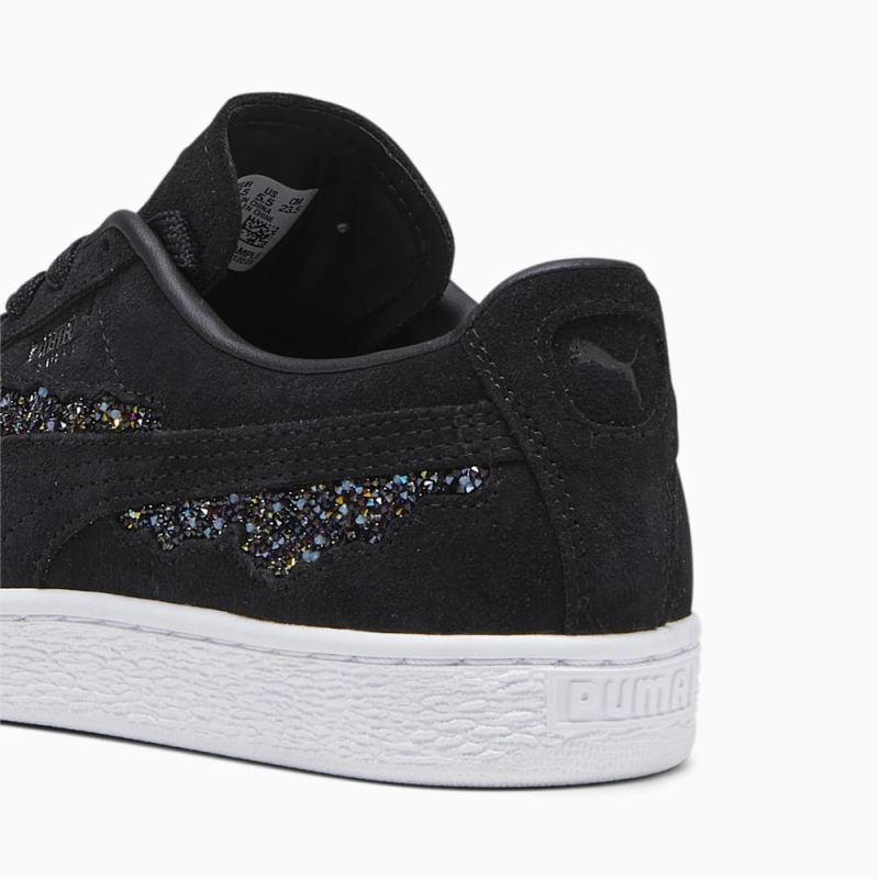 Puma | Women's x SWAROVSKI Suede Sneakers - Black