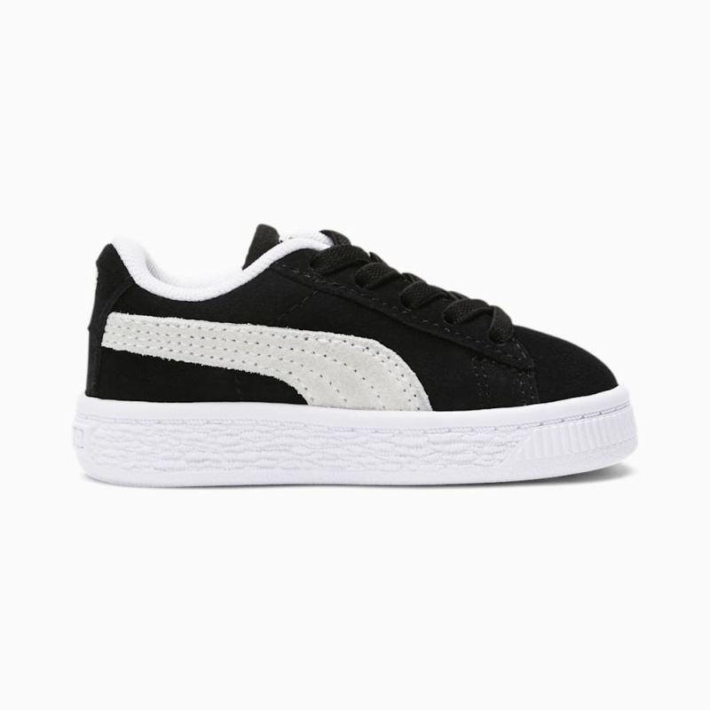 Puma | Girls Suede Classic XXI Toddler Shoes - Black-White