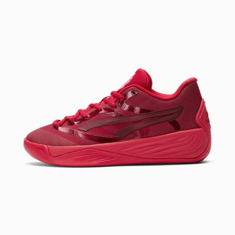 Puma | Women's STEWIE x RUBY Stewie 2 Basketball Shoes - Urban Red-Intense Red - Click Image to Close