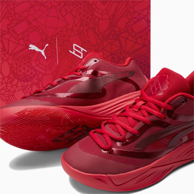 Puma | Women's STEWIE x RUBY Stewie 2 Basketball Shoes - Urban Red-Intense Red