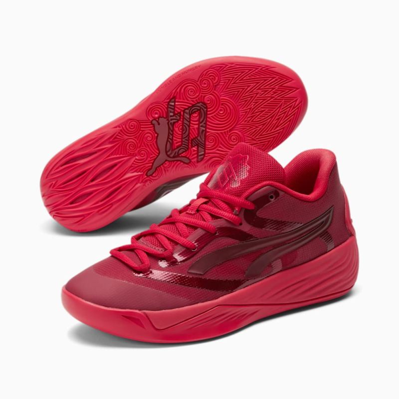 Puma | Women's STEWIE x RUBY Stewie 2 Basketball Shoes - Urban Red-Intense Red