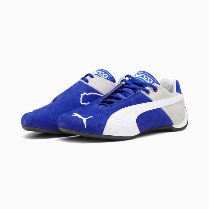 Puma | Men's x SPARCO Future Cat OG Driving Shoes - Reflex Blue C-White-Sedate Gray